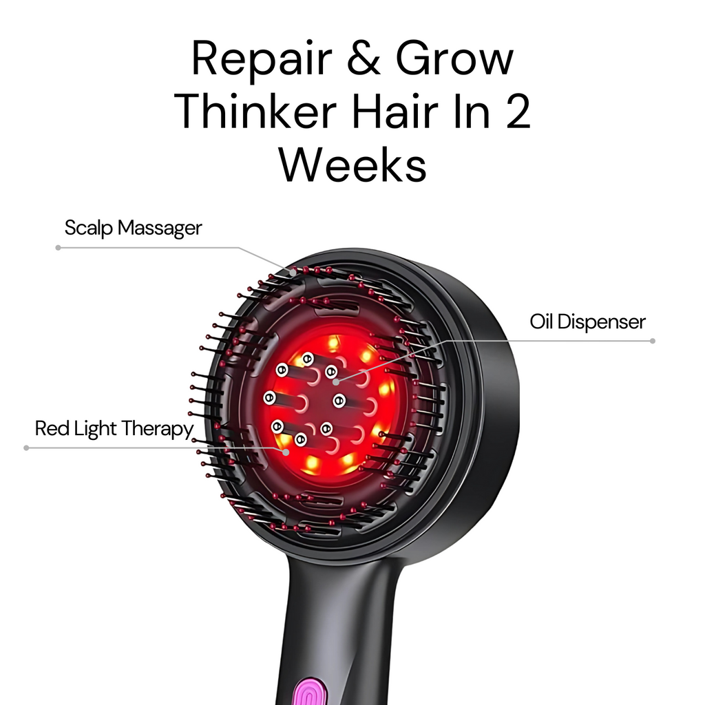 Red Light Hair Growth & Repair Brush