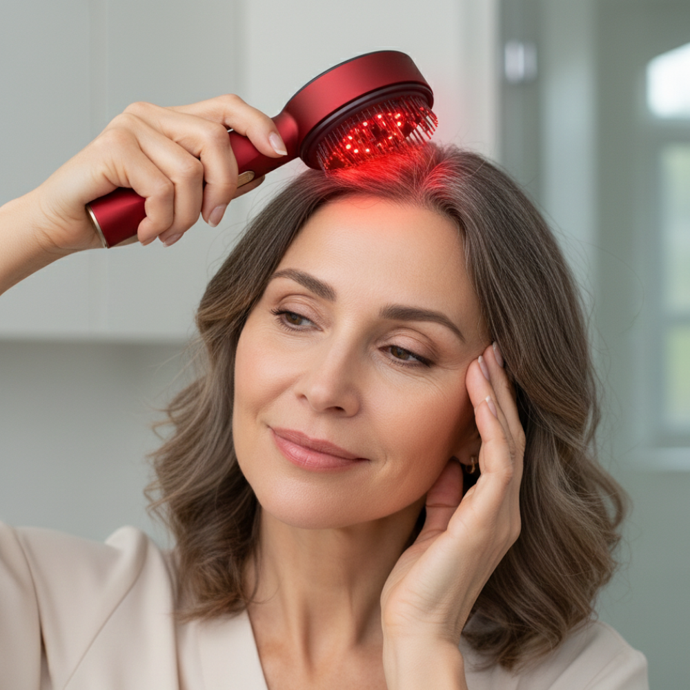 Red Light Hair Growth & Repair Brush